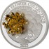 Leknín král vodní říše (3D) symbol znovuzrození a dlouhého života - umělecký mincovní skvost