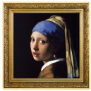 Umělecké dílo Dívka s Perlou od věhlasného malíře Jana Vermeera na atraktivní stříbrné minci